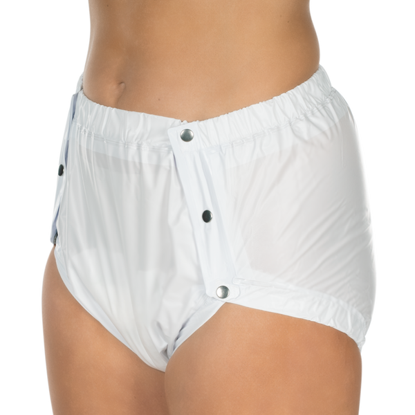 Suprima PVC pants with metal press studs (1249)